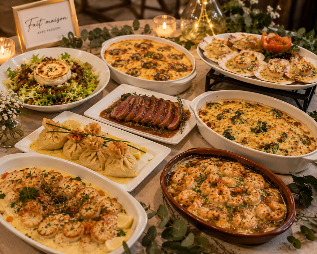 entrées chaudes
